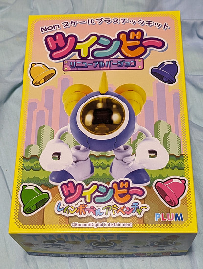 ツインビープラモデル　素人組み立て済み 模型】PLUM ツインビー リニューアルバージョン : ショーナン